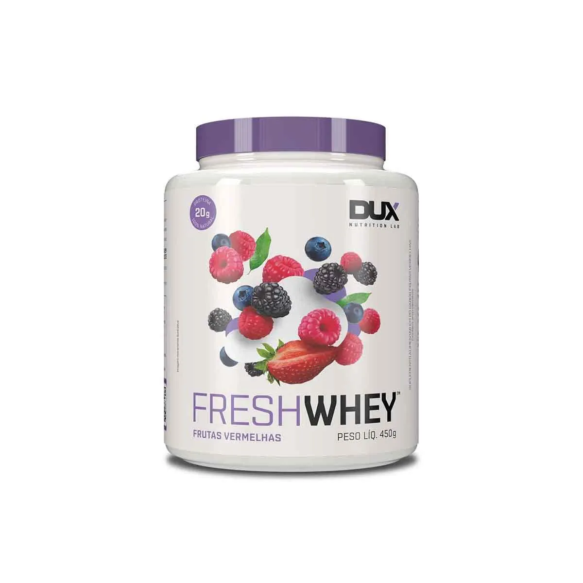 Fresh Whey Dux Nutrition Frutas Vermelhas 450g